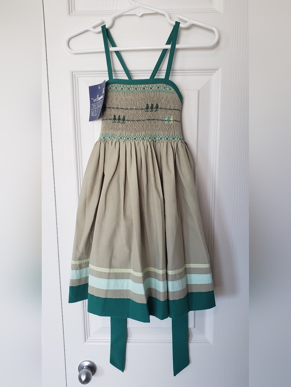 Well Dressed Wolf Girls Size 2 Bird On A Wire (BOAW) Dress NWT